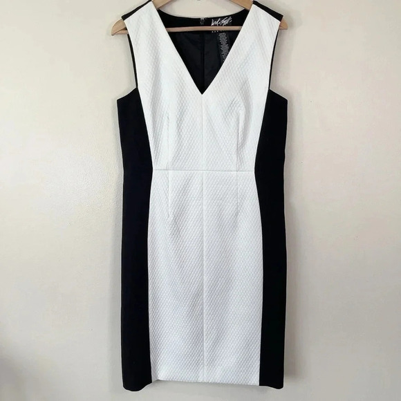 Lord + Taylor Sleeveless 424 Fifth Bodycon Cocktail Sheath Dress - Picture 4 of 13